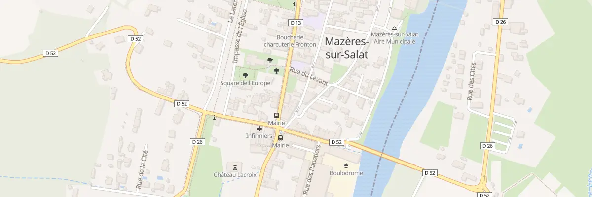 Plan du 1 Rue des Figuiers à Mazères-sur-Salat