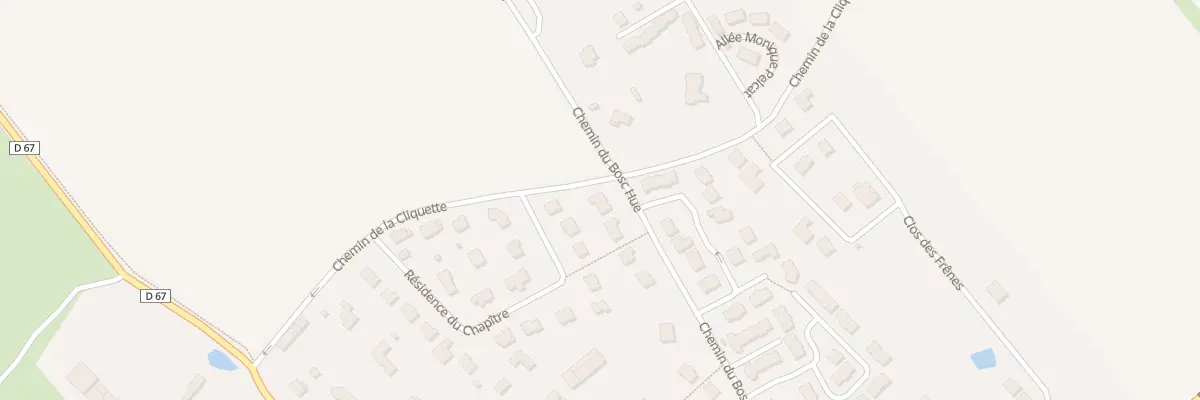 Plan du 422 Che du Bosc Hue à Roumare