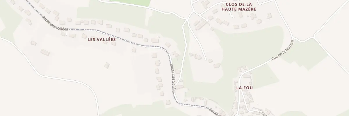 Plan du 24 Rte des Vallées à Pocé-sur-Cisse
