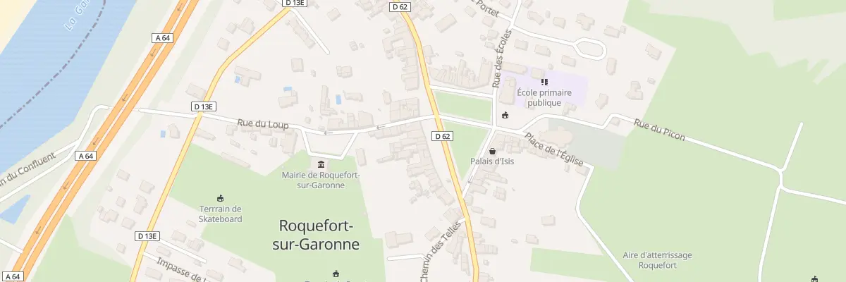 Plan du 9 Pl du Pré Commun à Roquefort-sur-Garonne
