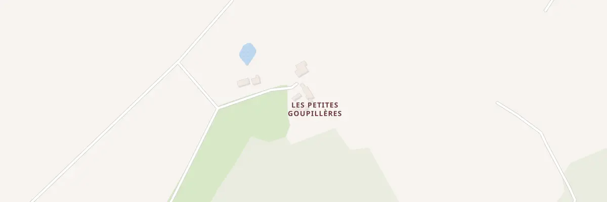 Plan du 2 Les Petites Goupilleres à Bossay-sur-Claise