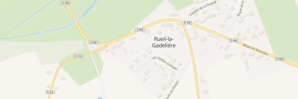 Plan du 98 Les Vieilles Granges à Rueil-la-Gadelière