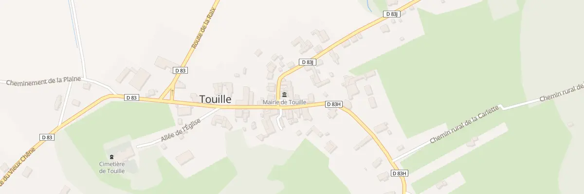 Plan du 1 Carrere du Pape à Touille