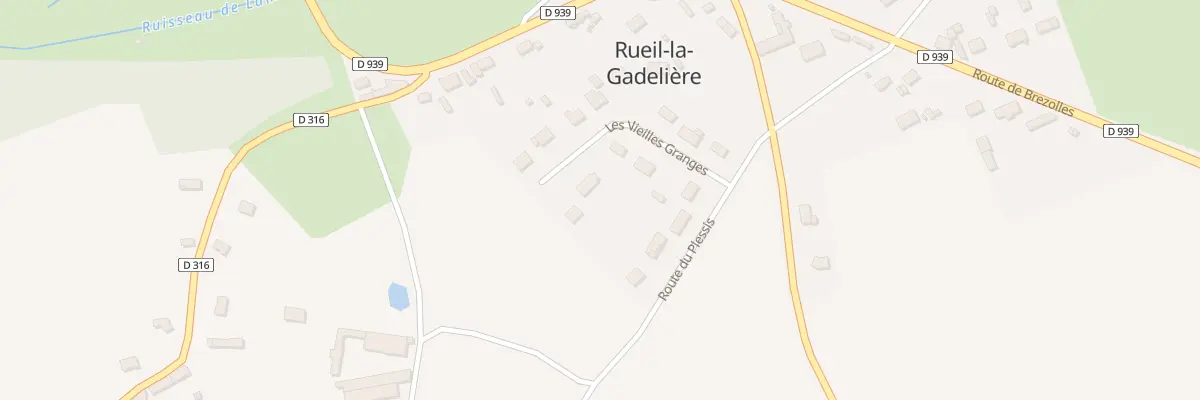 Plan du 147 Les Vieilles Granges à Rueil-la-Gadelière