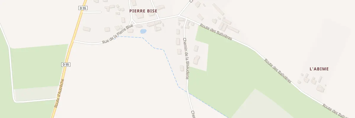 Plan du 7 Che de la Bisauderie à Montreuil-en-Touraine