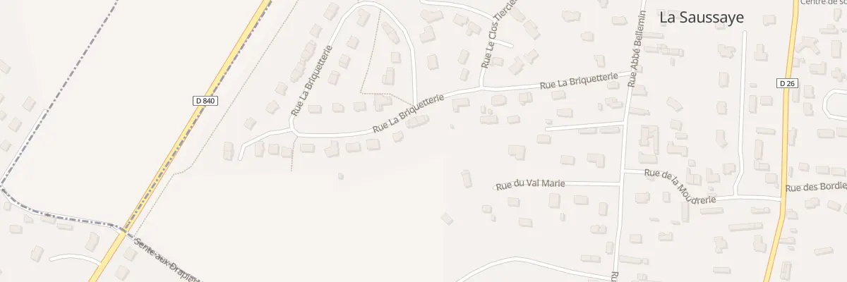 Plan du 15 Rue La Briquetterie à La Saussaye