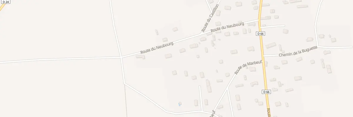Plan du 22B Rte du Neubourg à Cesseville