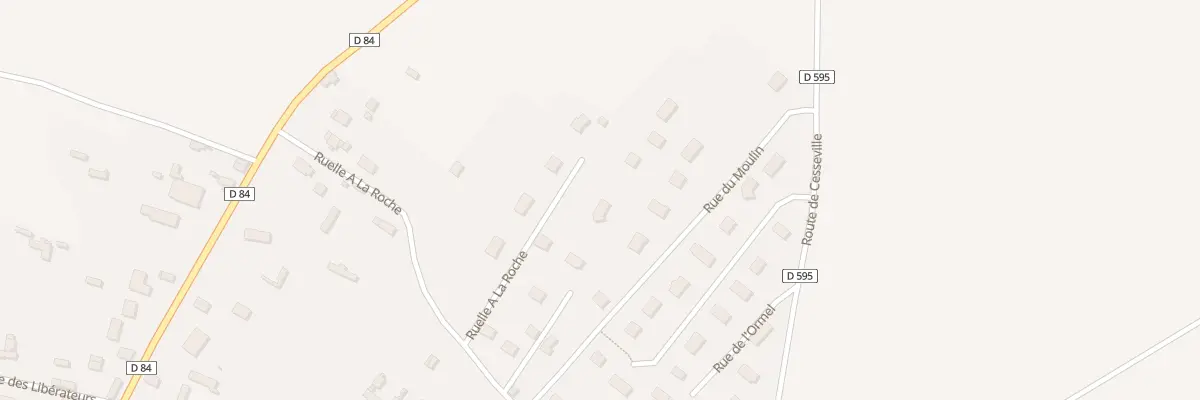 Plan du 9 Rue du Moulin à Crestot