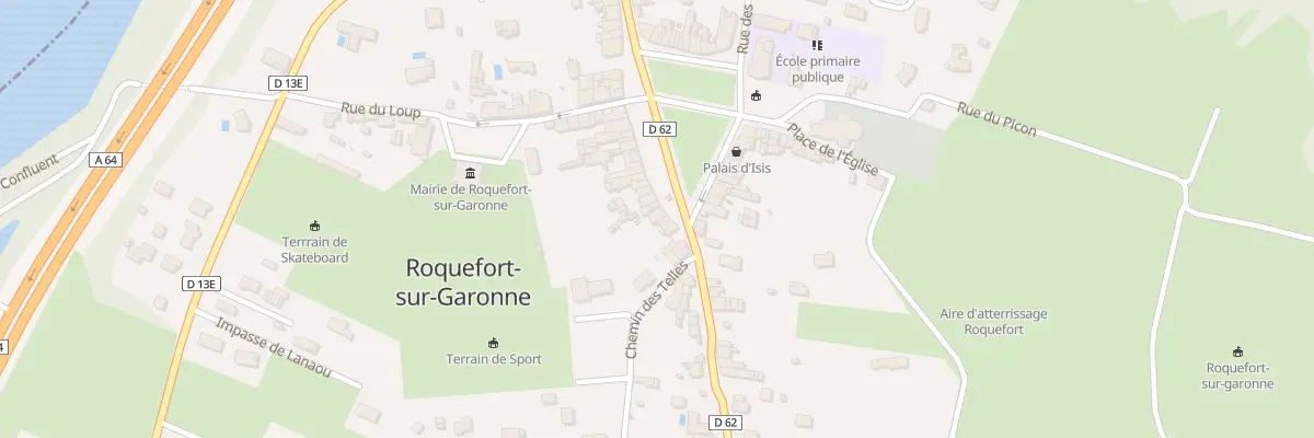 Plan du 17 Pl du Pré Commun à Roquefort-sur-Garonne
