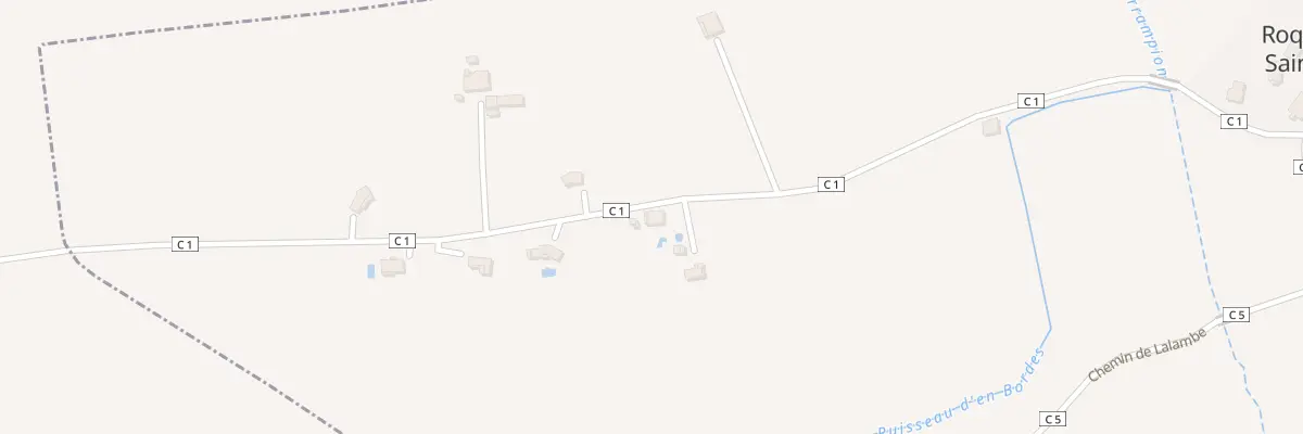Plan du 563 Rte de Saint-germier à Roquelaure-Saint-Aubin