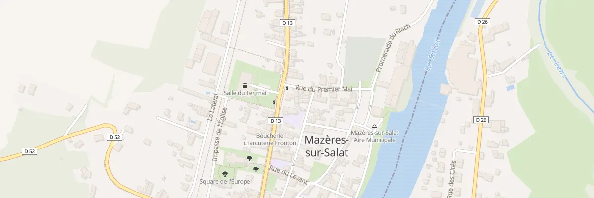 Plan du 141 Rue des Figuiers à Mazères-sur-Salat