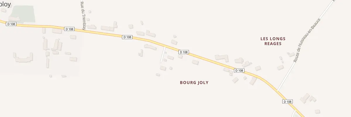 Plan du 11 Rue du Bourg Joly à Ambloy