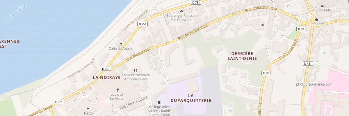 Plan du 51 Rue Ambroise Pare à Amboise