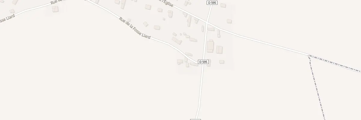 Plan du 10 Rue de la Fosse Liard à Crestot