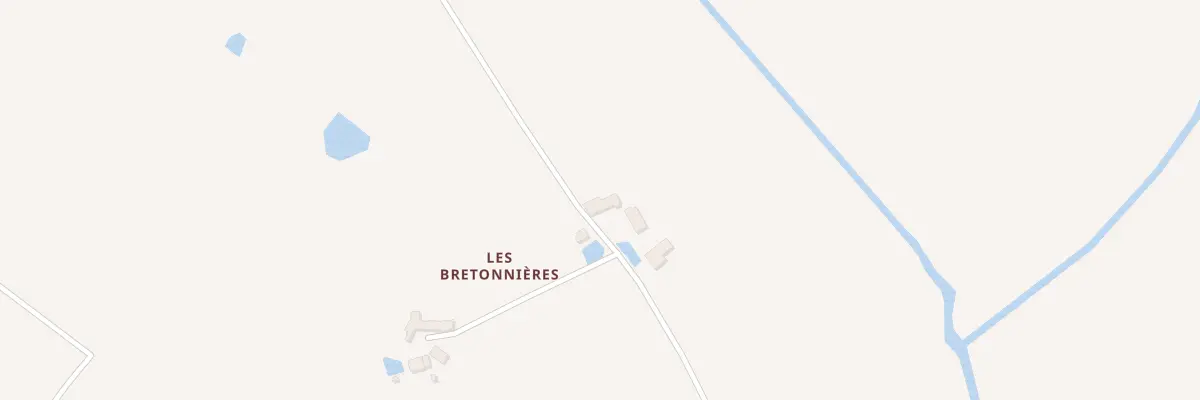 Plan du 4 Les Bretonnieres à Danzé