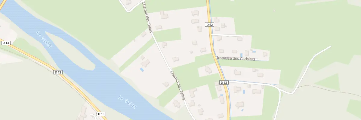 Plan du 11 Che des Telles à Roquefort-sur-Garonne