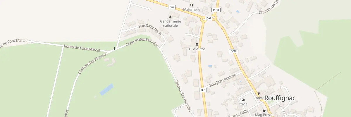Plan du 270 Che des Piconies à Rouffignac-Saint-Cernin-de-Reilhac