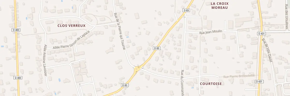 Plan du 82 Rue Saint-denis à Amboise