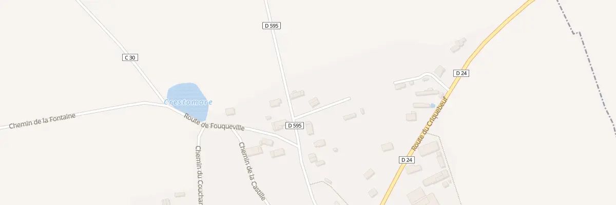 Plan du 11 Rte de Crestot à Cesseville