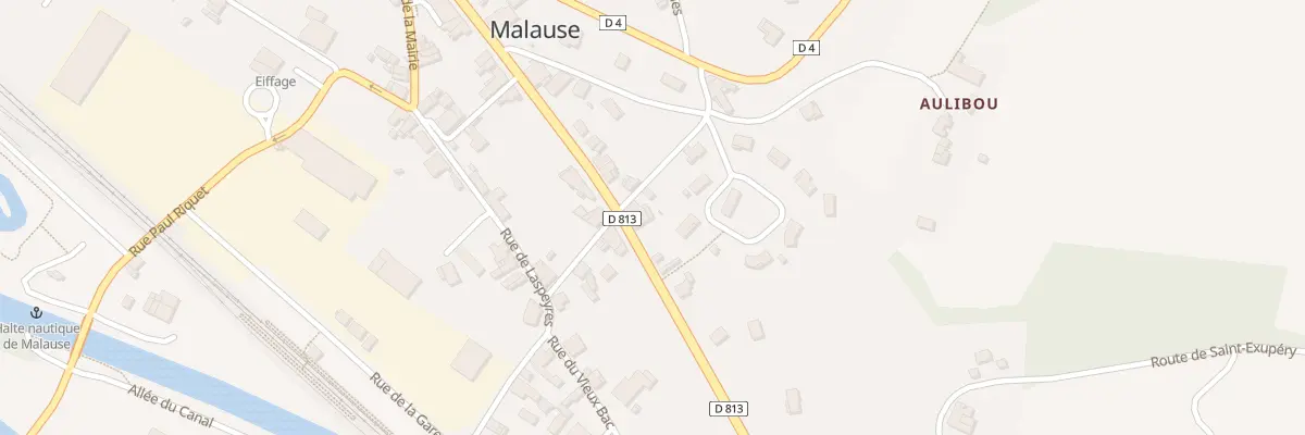 Plan du 5219 Rue Malbec à Malause