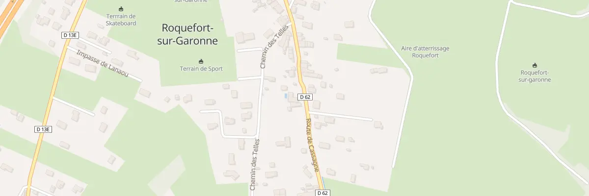 Plan du 18 Rte de Cassagne à Roquefort-sur-Garonne