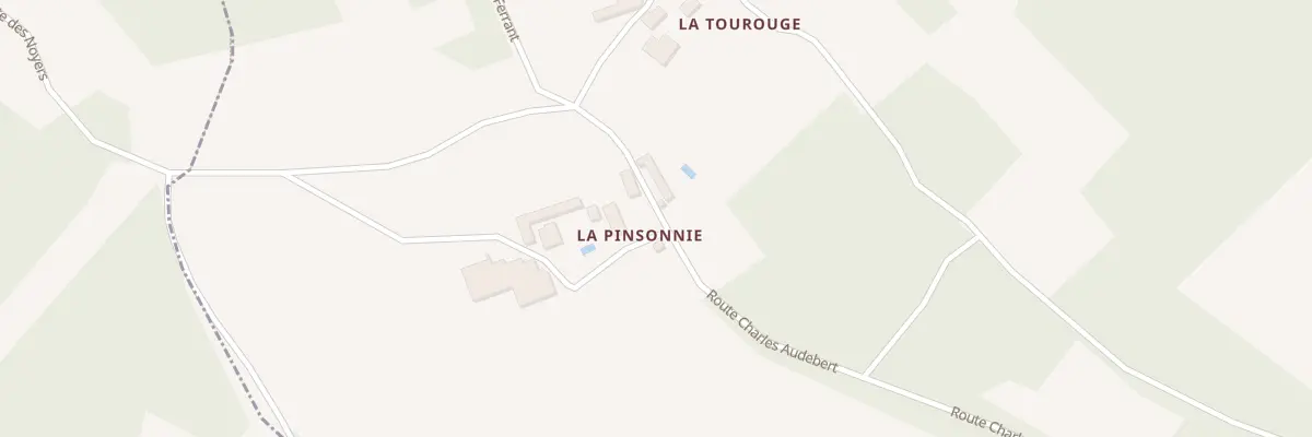 Plan du 14 Rte de la Baronnie à Coulaures