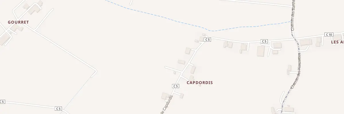 Plan du 5102 Capdordis à Merles