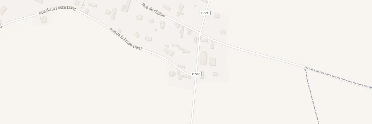 Plan du 1 Rte de Cesseville à Crestot