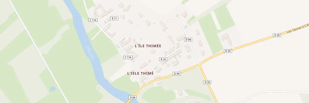 Plan du 4 Rle de l’Isle Thimee à Chambourg-sur-Indre