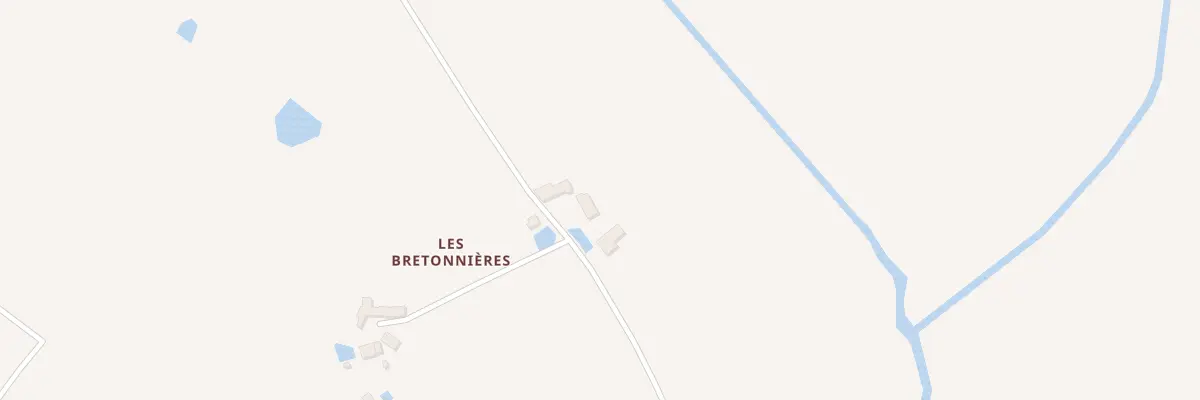 Plan du 2 Les Bretonnieres à Danzé