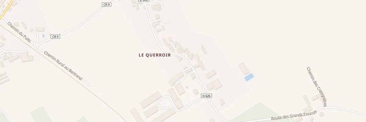 Plan du 14 Le Querroir à Preuilly-la-Ville