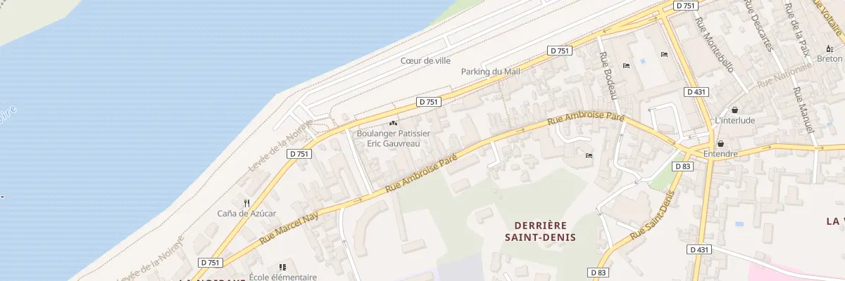 Plan du 52 Rue Ambroise Pare à Amboise