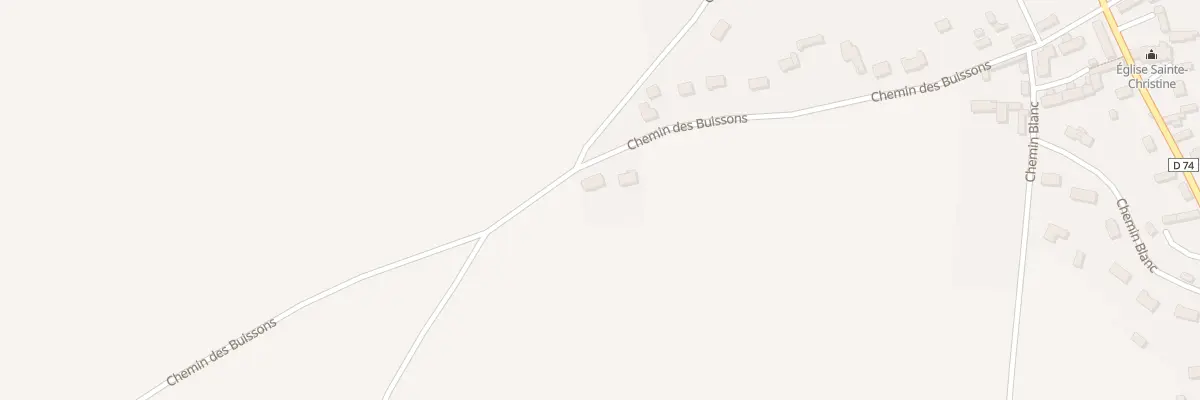 Plan du 23 Chem des Buissons à Ferrières-Haut-Clocher