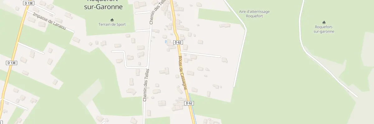 Plan du 23 Rte de Cassagne à Roquefort-sur-Garonne