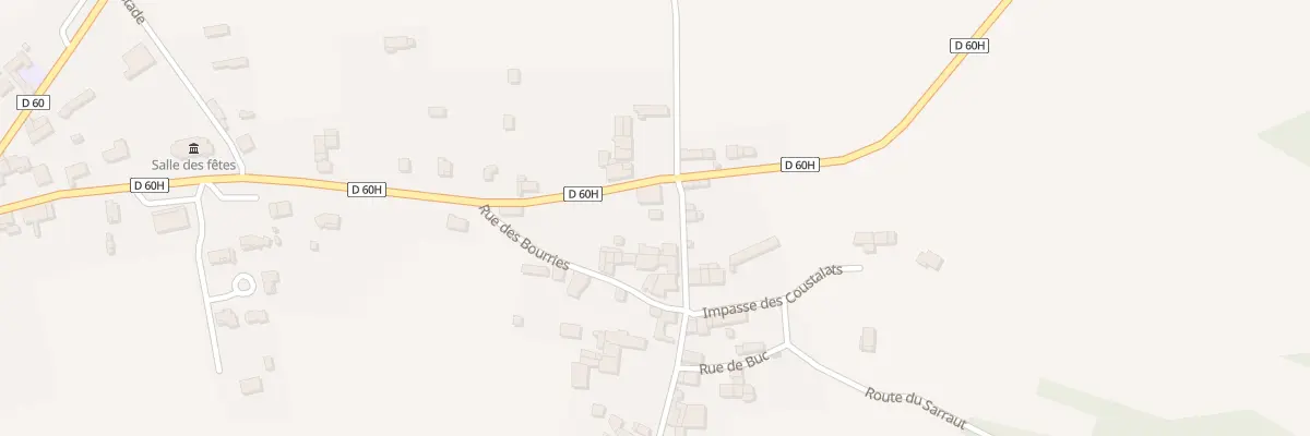 Plan du 34 Rue de l’Estelas à Saleich