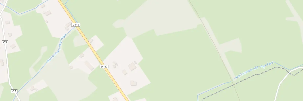 Plan du 24A Les Hallasses à His