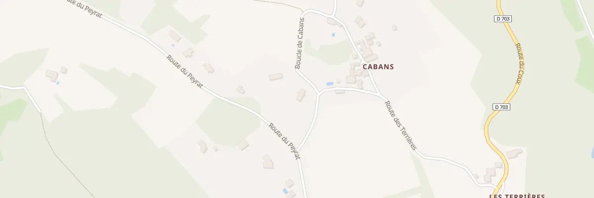 Plan du 246 Cabans à Campagne