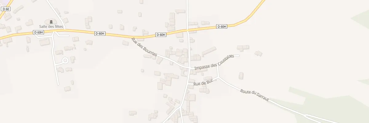 Plan du 6 Chem de Vallates à Saleich