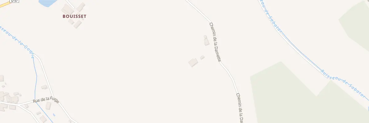 Plan du 5252 Bouisset à Saint-Paul-d’Espis