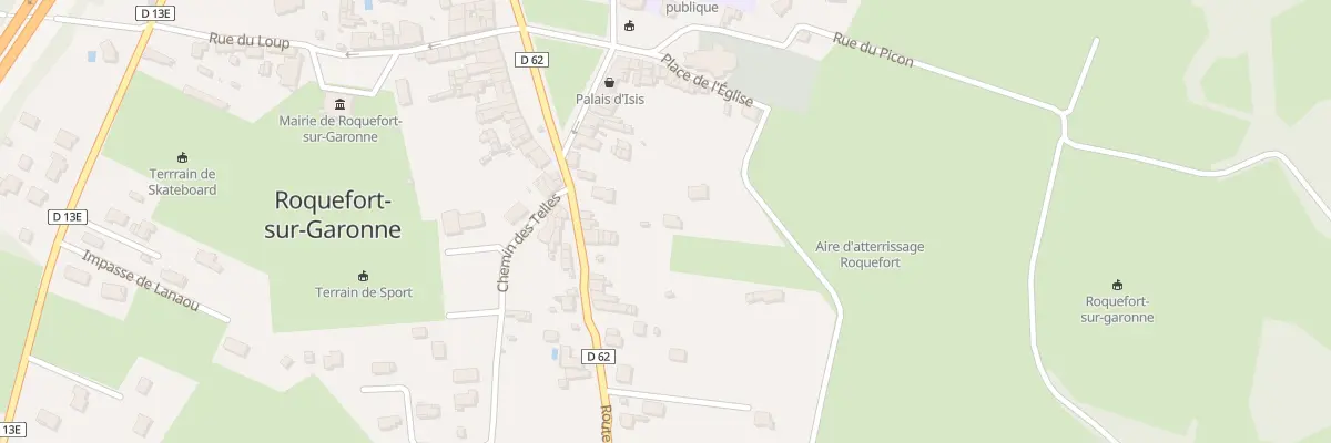 Plan du 5B Rte de Cassagne à Roquefort-sur-Garonne