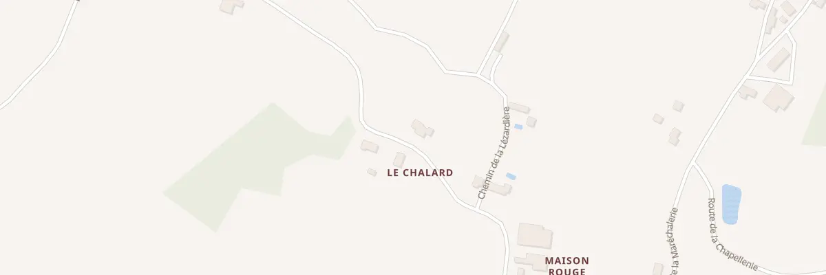 Plan du 39 Le Chantier à Limeyrat