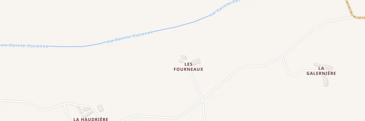 Plan du 95 Les Fourneaux à Charbonnières