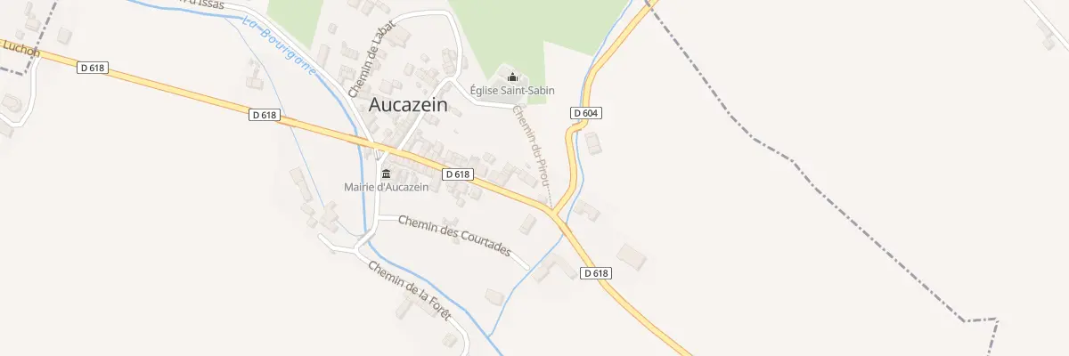 Plan du 6 Village à Aucazein