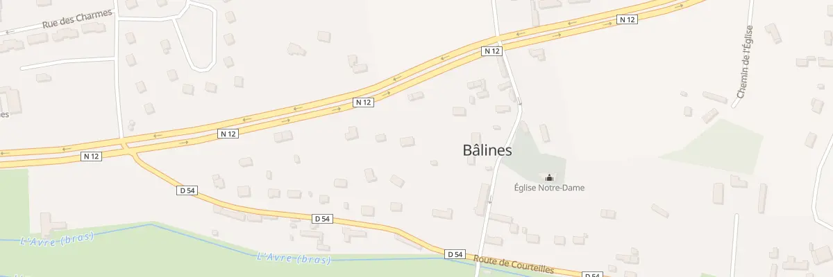 Plan du 11 N 12 à Bâlines