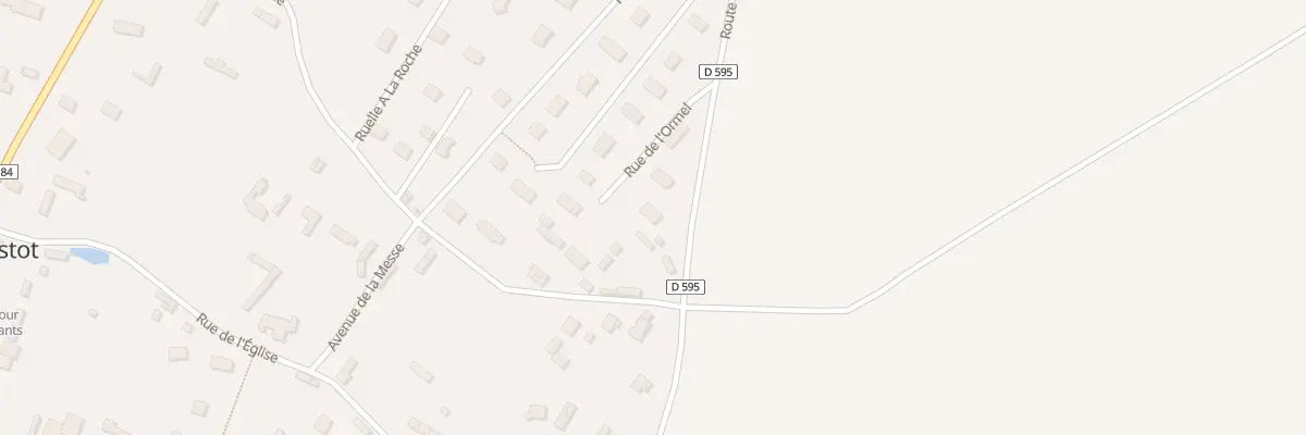 Plan du 11 Rue de l’Ormel à Crestot