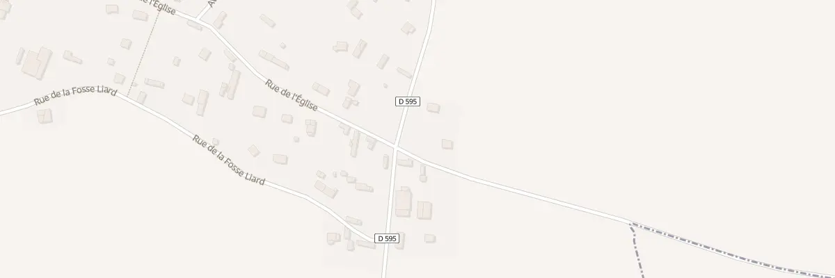 Plan du 1 Rte de Criquebeuf à Crestot