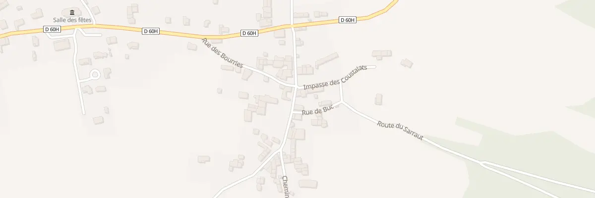 Plan du 7 Chem de Vallates à Saleich