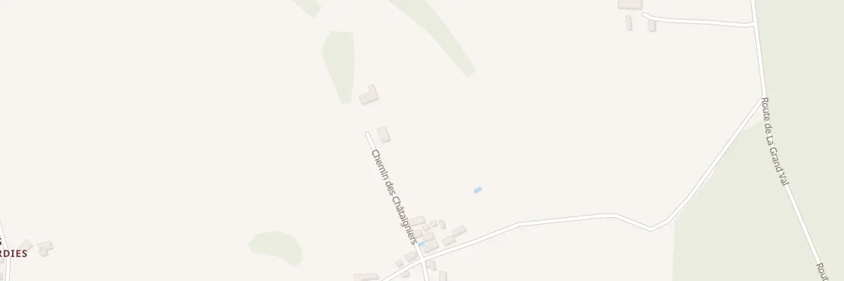 Plan du 166 Che des Châtaigniers à Fossemagne