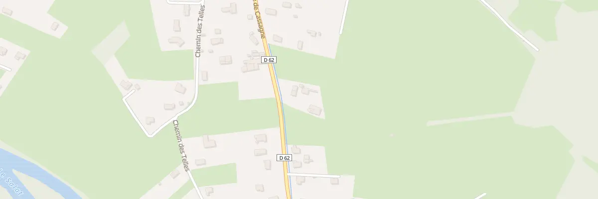 Plan du 33 Rte de Cassagne à Roquefort-sur-Garonne
