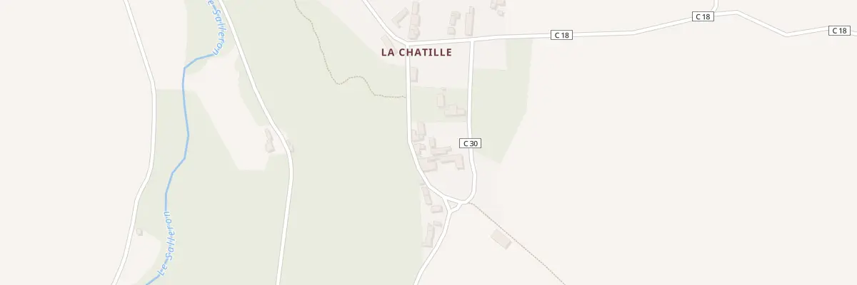 Plan du 5145 La Chatille à Béthines